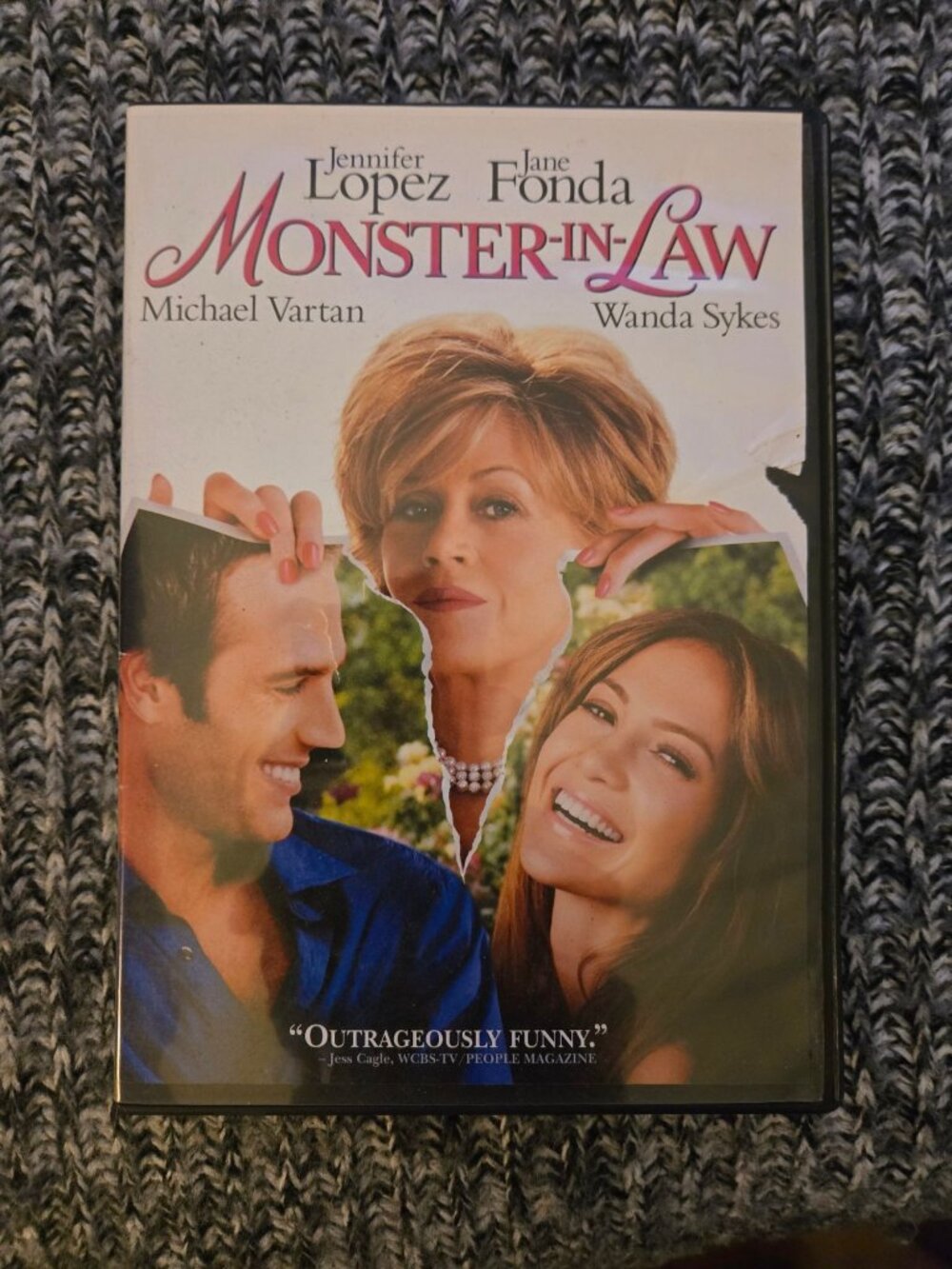 Monster-In-Law DVD Jennifer Lopez Jane Fonda Romantic Comedy